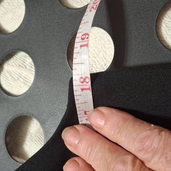 Talbots 8 women's ruffle neck black evening dress (Rox003) - Picture 4 of 6